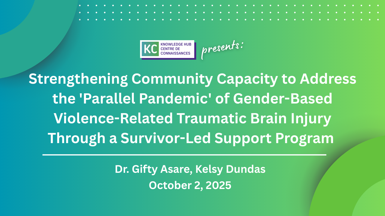 Cross-Sectoral Solutions: Strengthening Community Capacity to Address the 'Parallel Pandemic' of Gender-Based Violence-Related Traumatic Brain Injury Through a Survivor-Led Support Program 