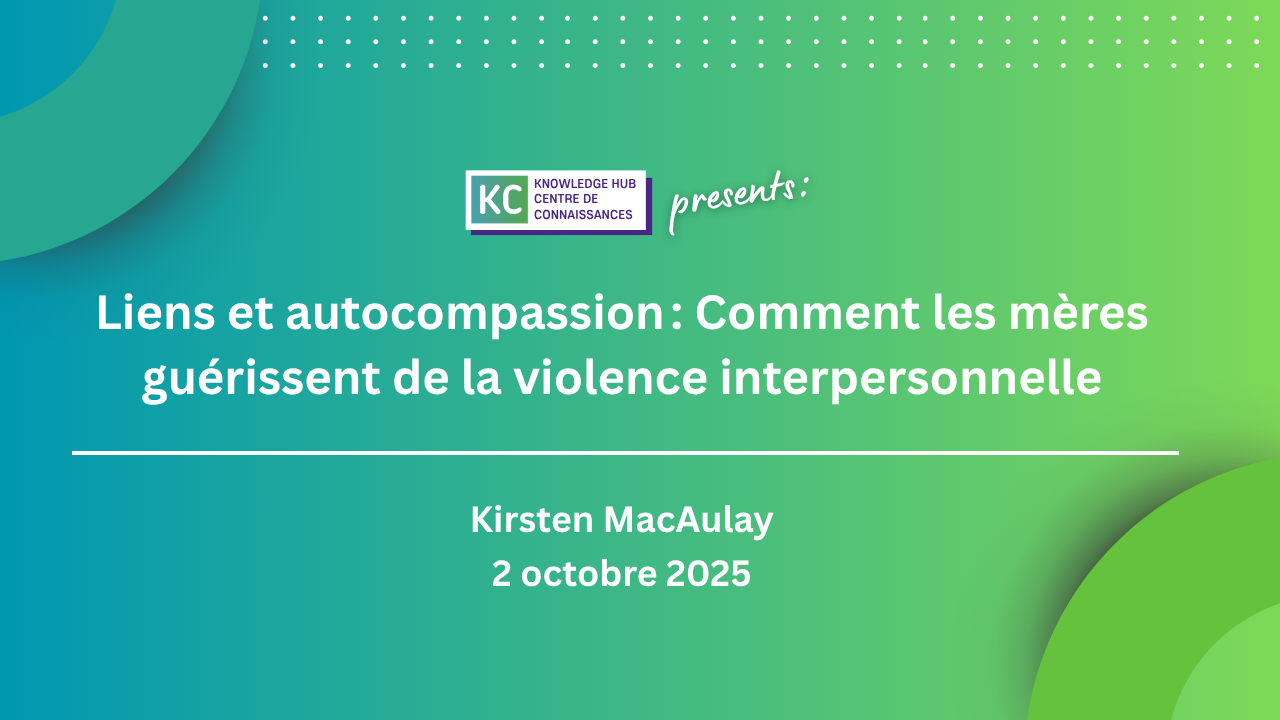 Liens et autocompassion : Comment les mères guérissent de la violence interpersonnelle