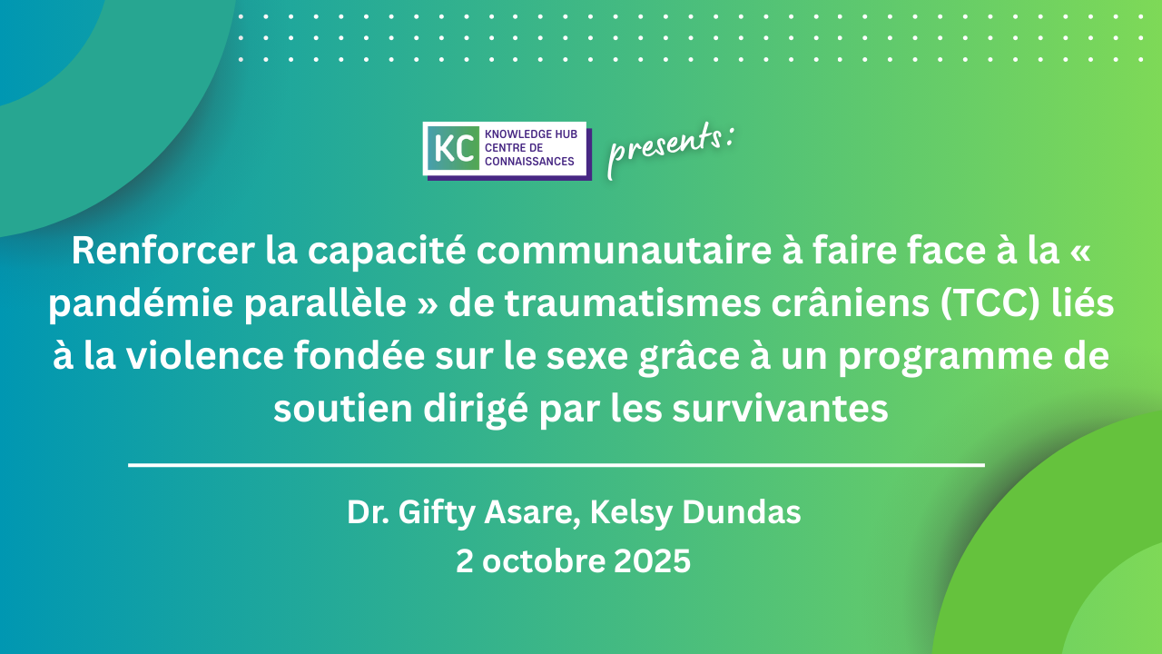 Cross-Sectoral Solutions: Strengthening Community Capacity to Address the 'Parallel Pandemic' of Gender-Based Violence-Related Traumatic Brain Injury Through a Survivor-Led Support Program
